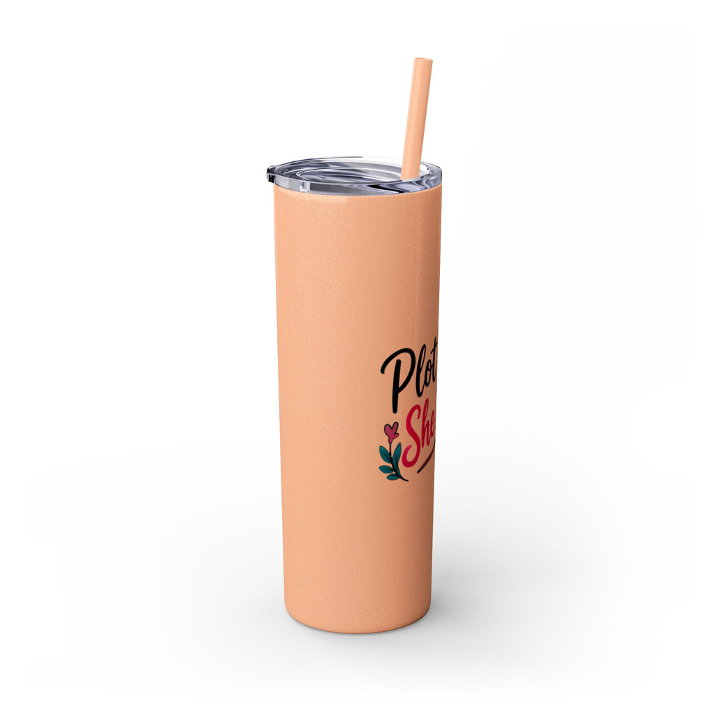 Skinny Tumbler — “Plot Twist She Did It” 20oz
