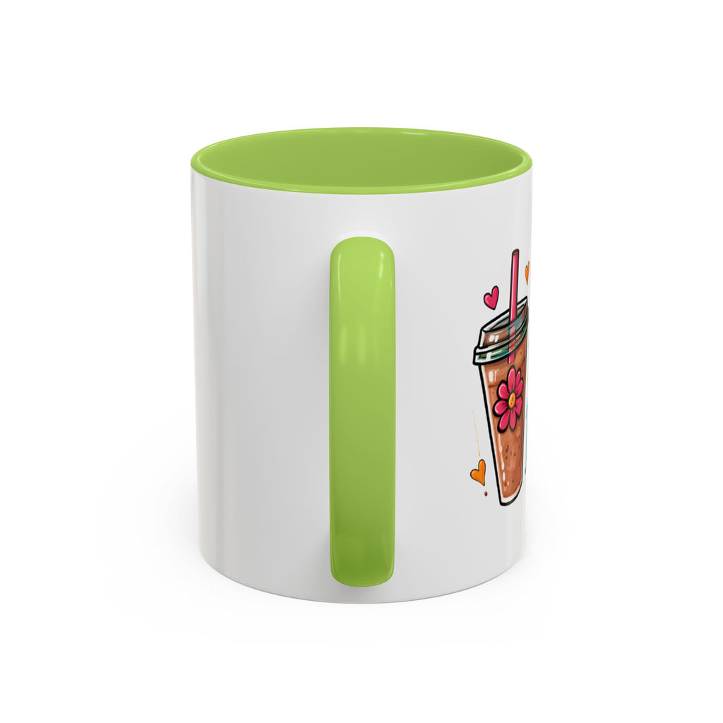 Inspirational Coffee Mug — 'Chaos, Coffee & Cozy Dreams' Accent Ceramic Mug (11/15oz)