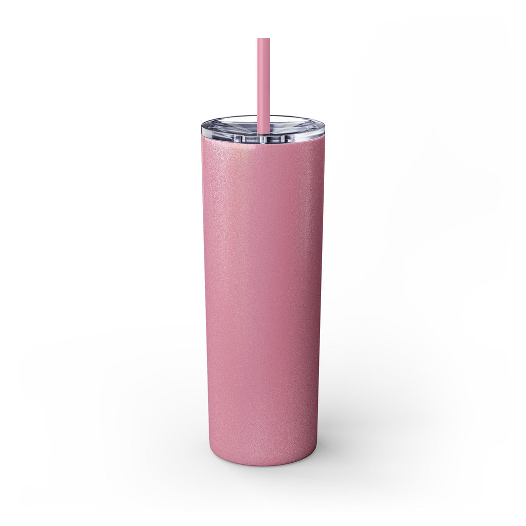 Built Different Babe Skinny Tumbler — 20oz Insulated Straw Cup