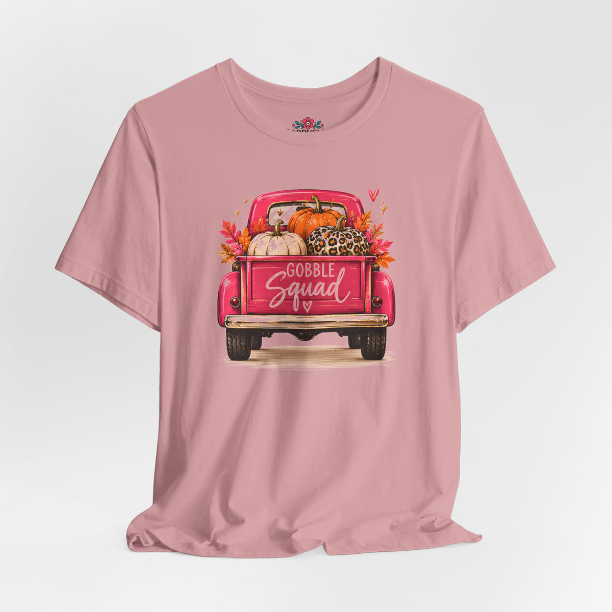 Gobbles Squad Thanksgiving Turkey Truck T-Shirt