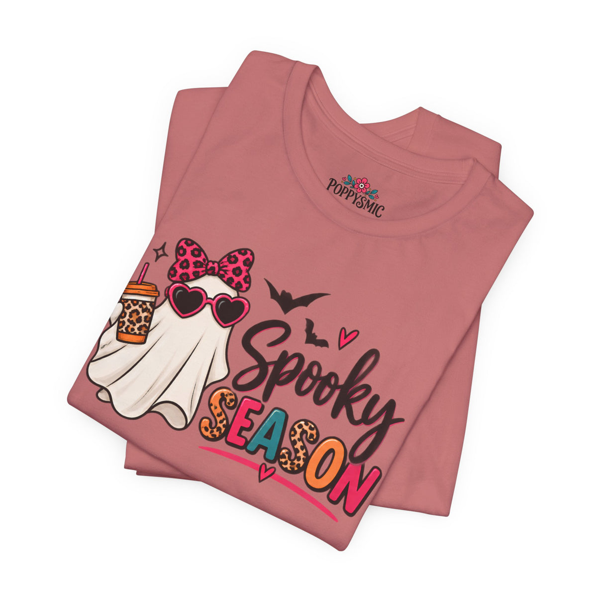 Spooky Season Ghost Tee — Cute Halloween Graphic T-Shirt