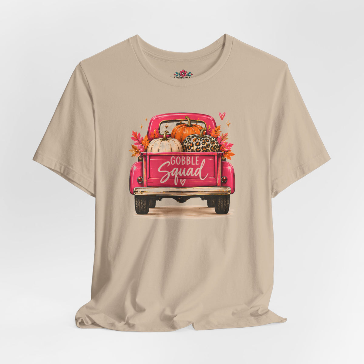 Gobbles Squad Thanksgiving Turkey Truck T-Shirt