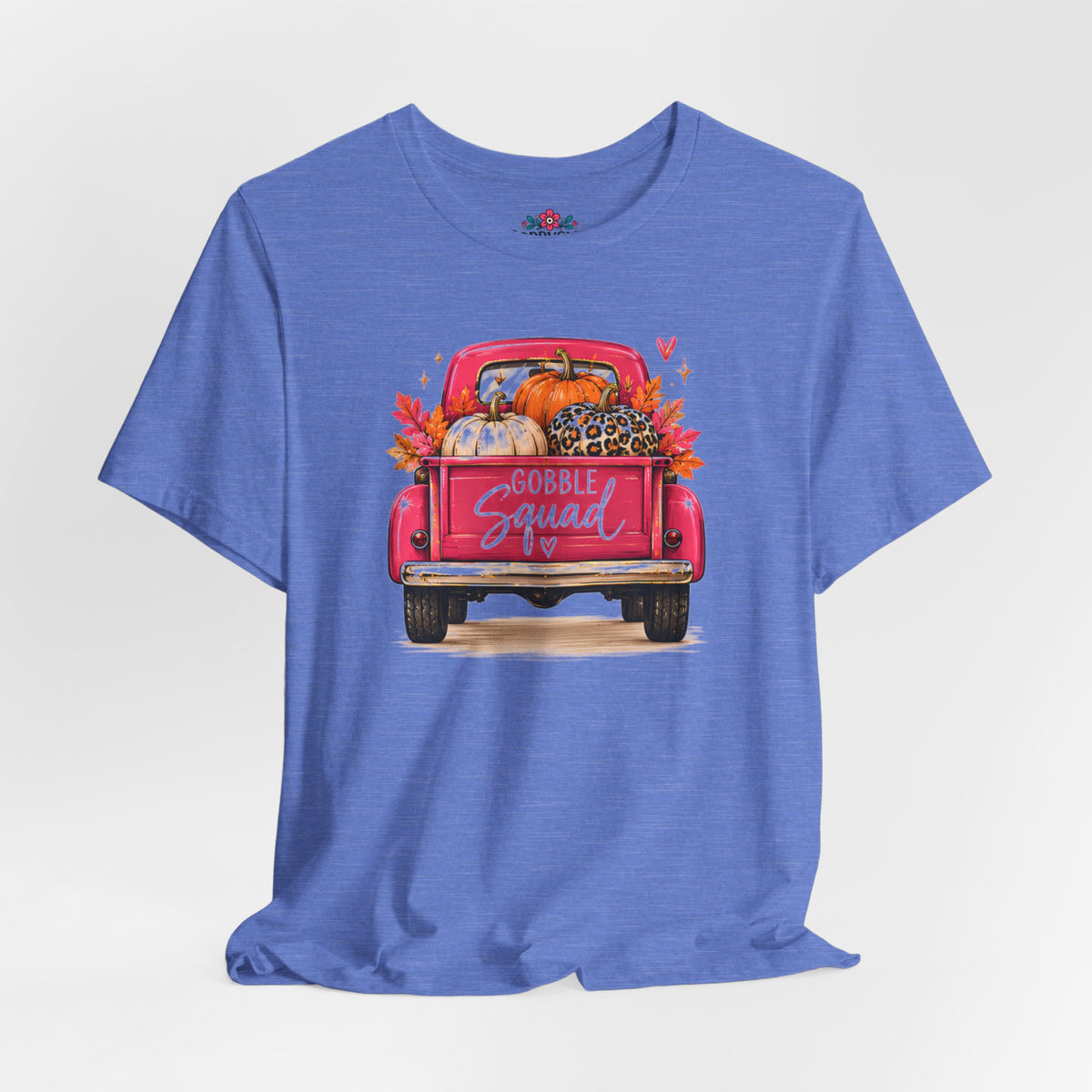Gobbles Squad Thanksgiving Turkey Truck T-Shirt
