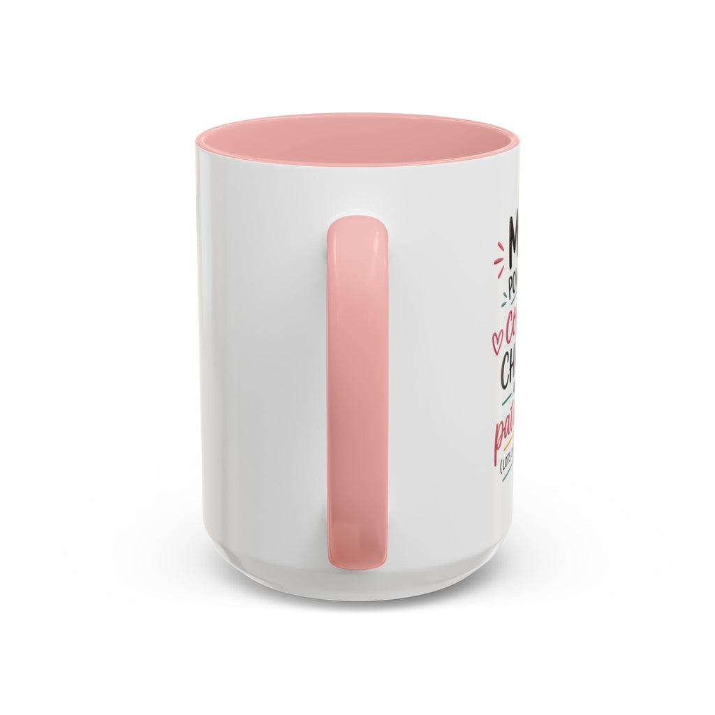Coffee Lovers Accent Mug — Cute Cowgirl Boots & Coffee Illustration (11/15oz)