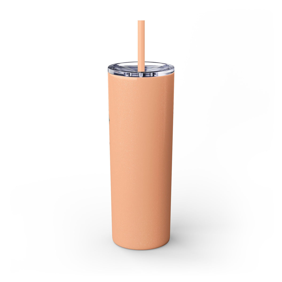 Cheerleader Mom Skinny Tumbler 20oz — Proud, Caffeine-Fueled Sideline Cup with Straw