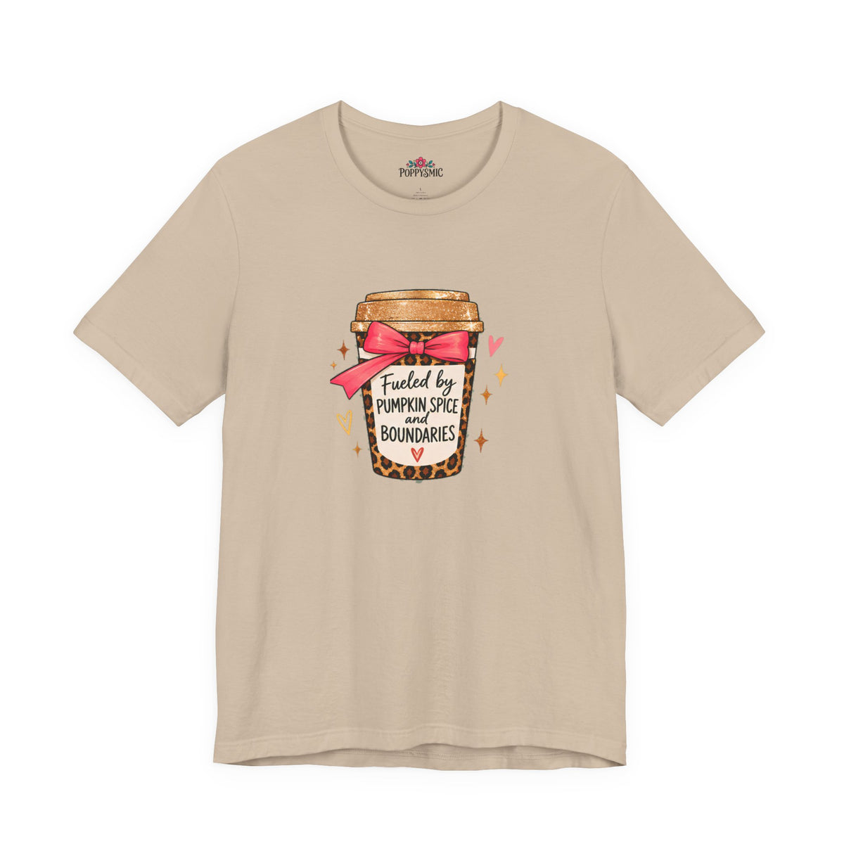 Fueled by Pumpkin Spice and Boundaries Graphic T-Shirt