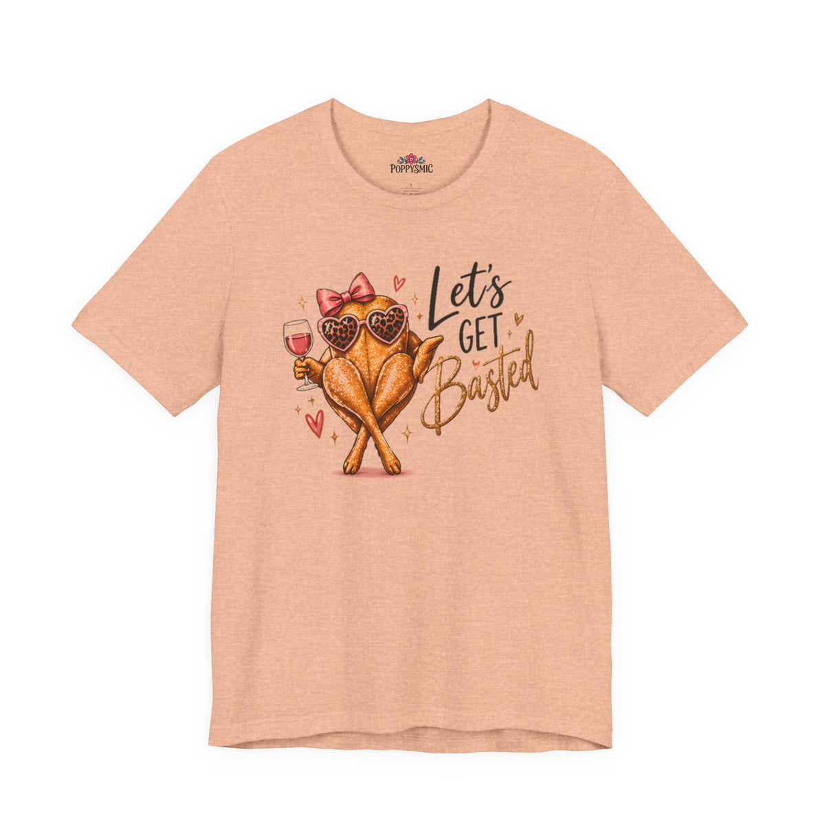 Let’s Get Toasted Turkey Drinking Graphic Tee