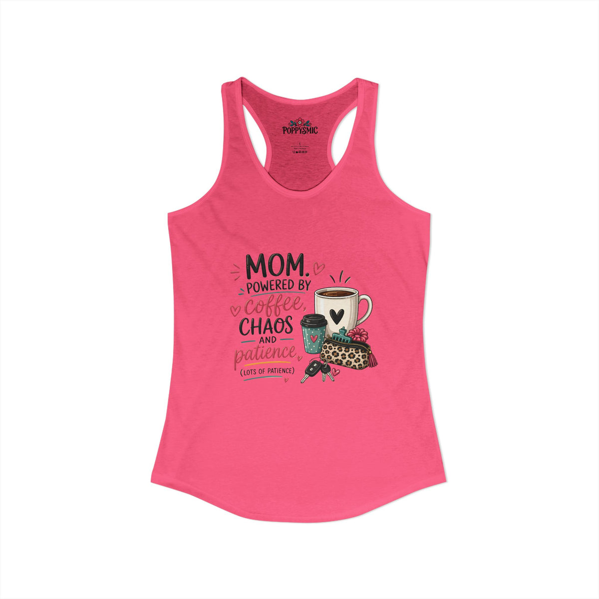 Powered by Coffee Racerback Tank