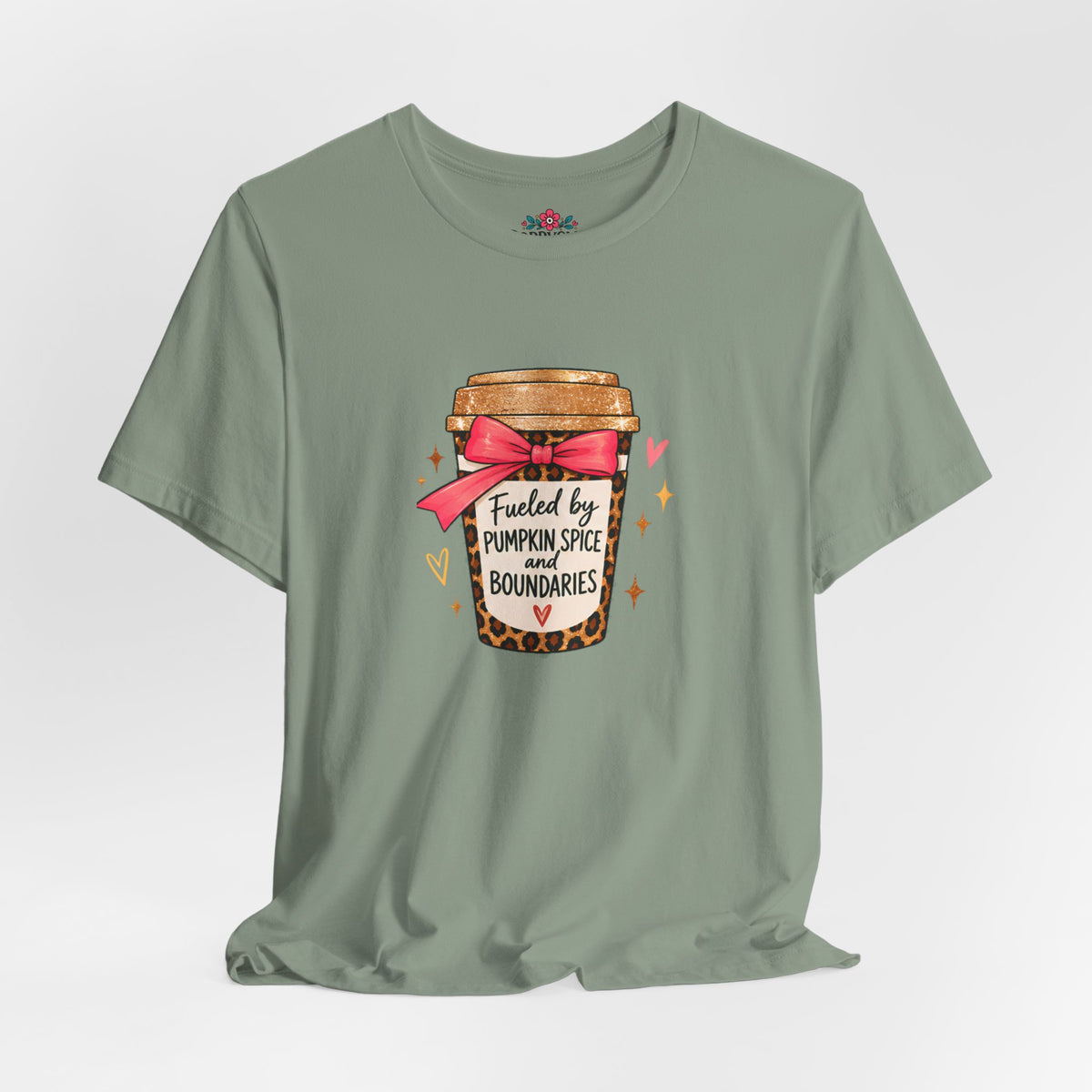 Fueled by Pumpkin Spice and Boundaries Graphic T-Shirt