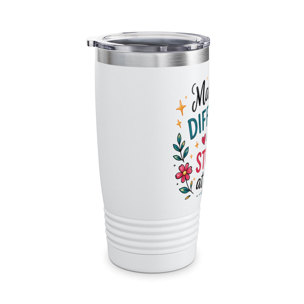 Making a Difference One Student at a Time Tumbler — 20oz Teacher Travel Mug