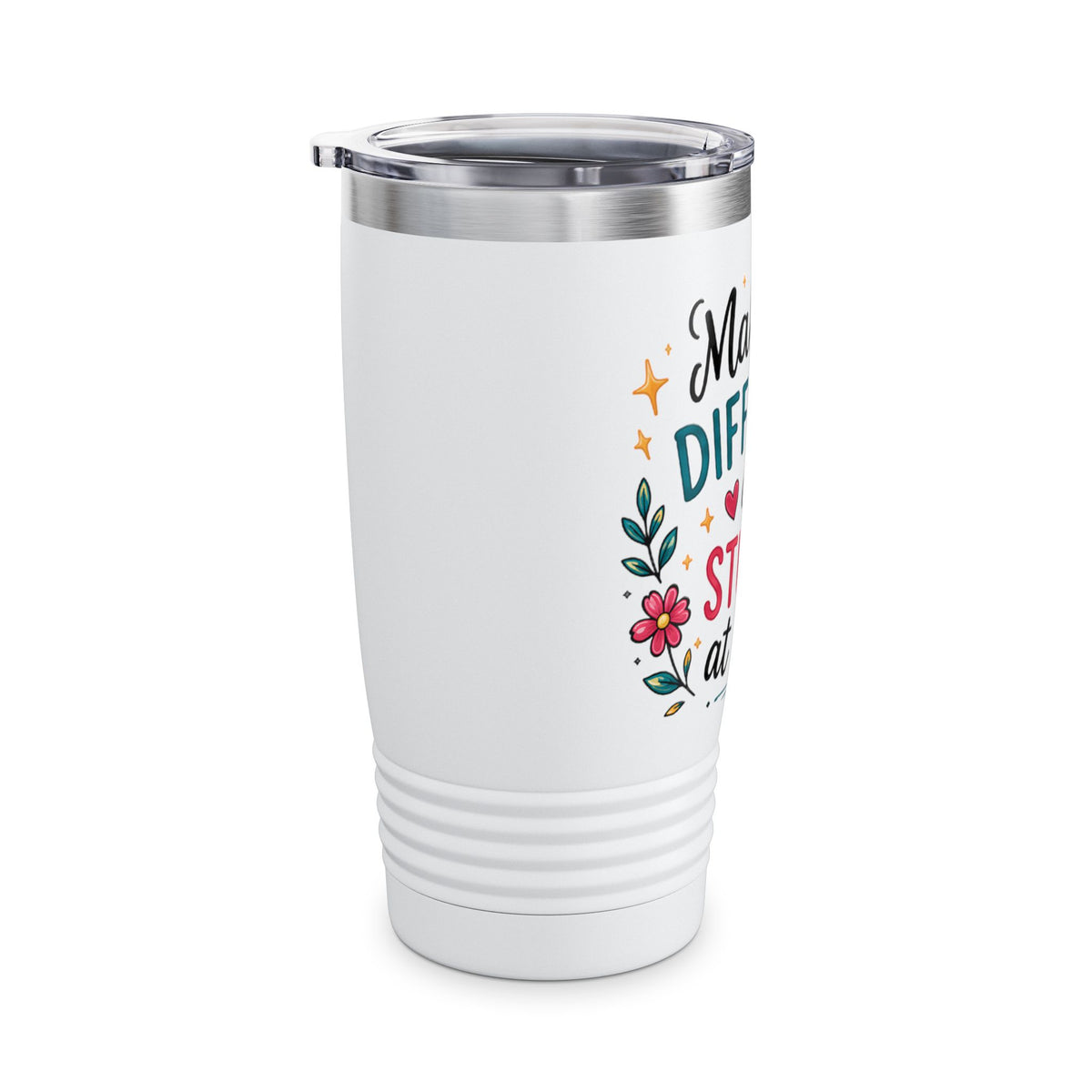Making a Difference One Student at a Time Tumbler — 20oz Teacher Travel Mug