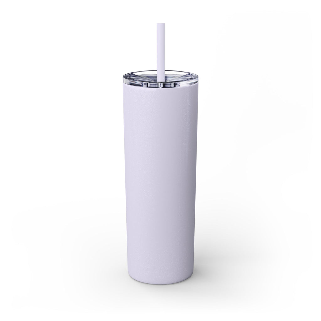 Built Different Babe Skinny Tumbler — 20oz Insulated Straw Cup