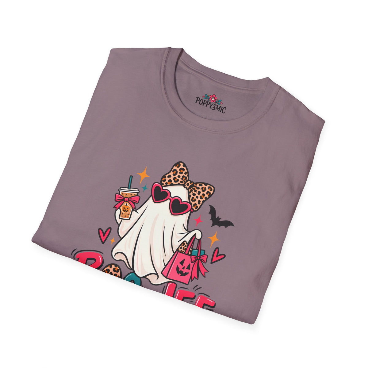 Boo-Jee Ghost Tee – Cute Glam Halloween T-Shirt