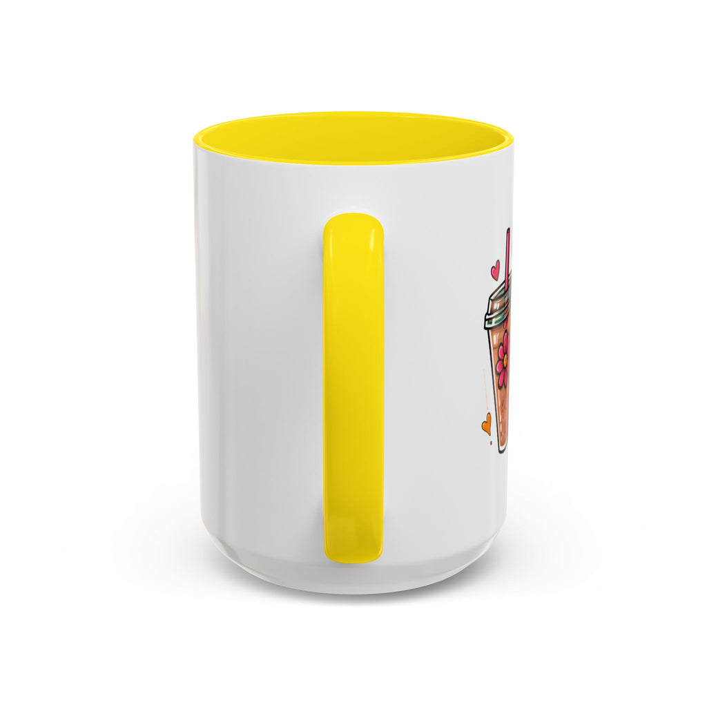 Inspirational Coffee Mug — 'Chaos, Coffee & Cozy Dreams' Accent Ceramic Mug (11/15oz)