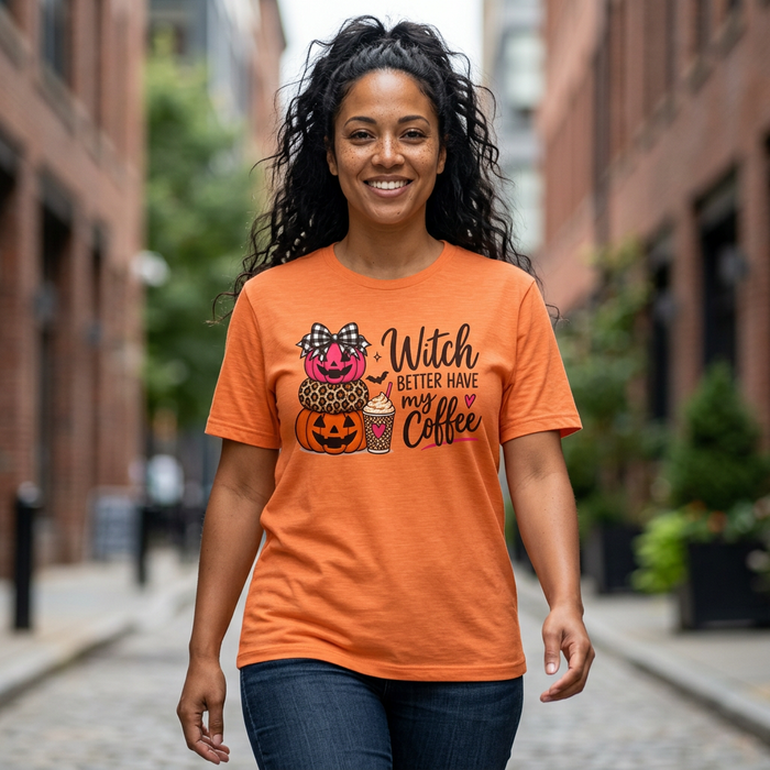 Witch Better Have My Coffee Halloween T-Shirt