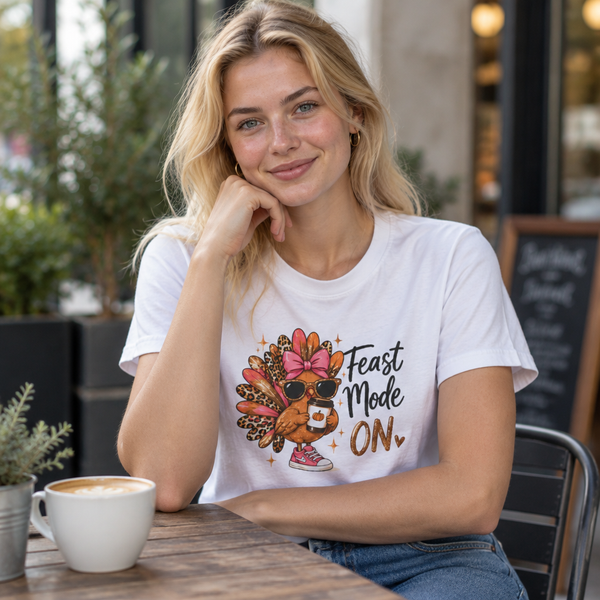 Feast Mode On Turkey Thanksgiving T-Shirt