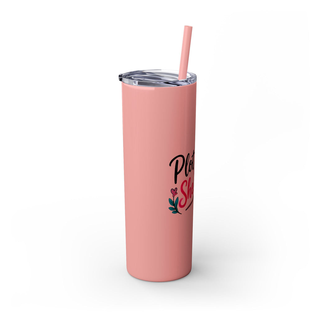 Skinny Tumbler — “Plot Twist She Did It” 20oz
