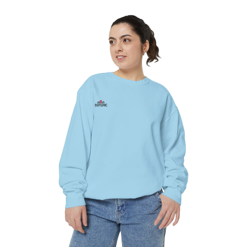 Cheerleader Mom Sweatshirt — ‘Loud, Proud & Caffeinated’ Crewneck