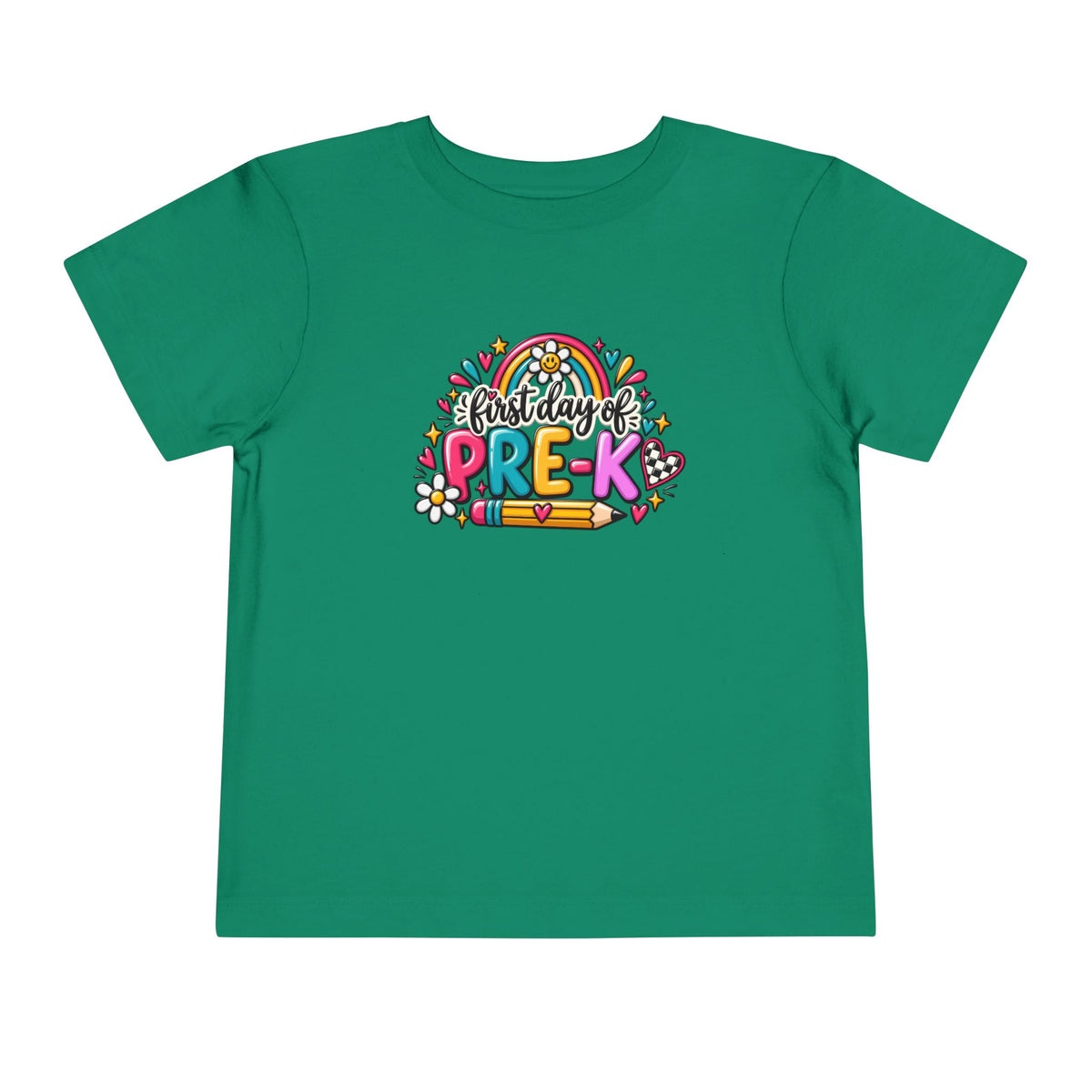 Pre-K First Day Toddler Tee — Colorful Back-to-School Shirt