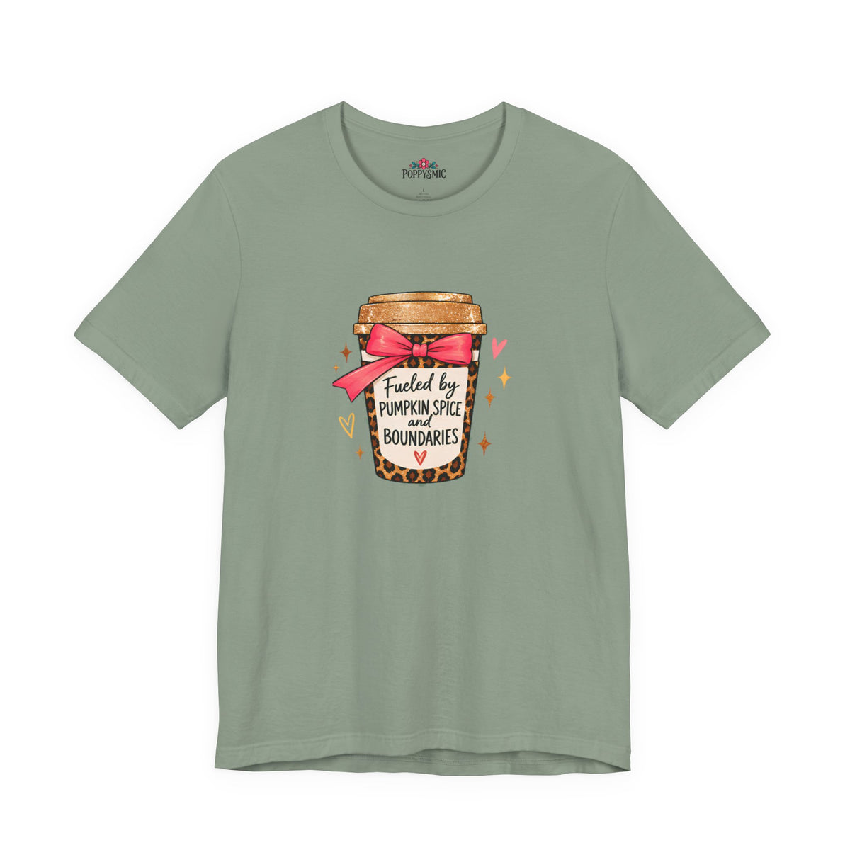 Fueled by Pumpkin Spice and Boundaries Graphic T-Shirt