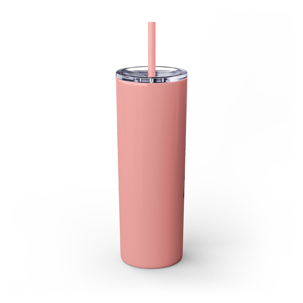 Skinny Tumbler - Mom of a Ballet Dancer, Pink Pointe Shoes Stainless Travel Tumbler (20oz)