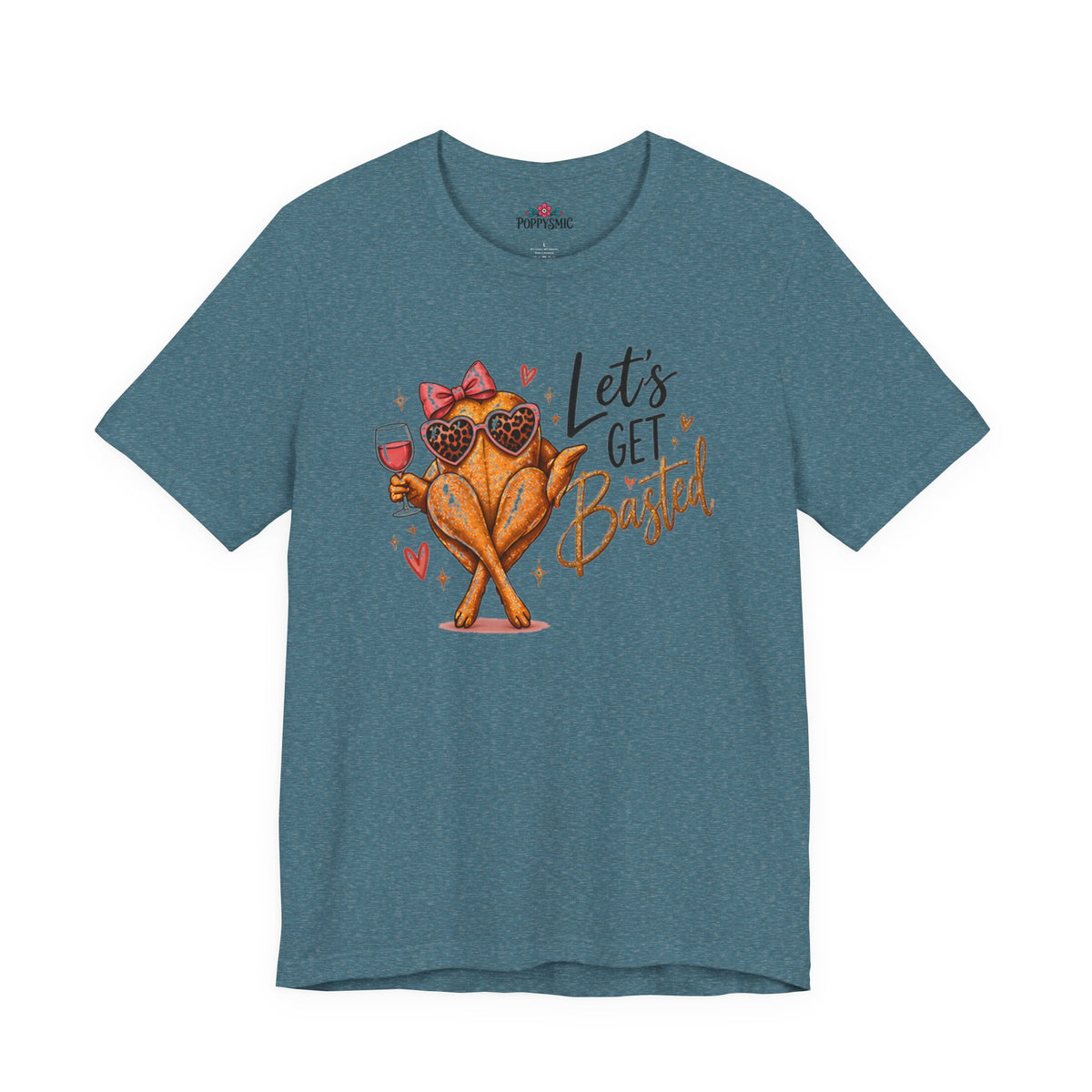 Let’s Get Toasted Turkey Drinking Graphic Tee