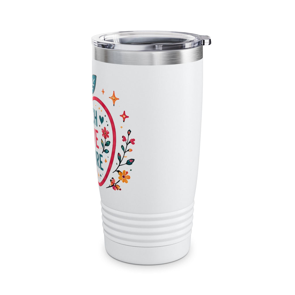 20oz Tumbler — Teach Love Inspire Apple Design (Teacher Gift)