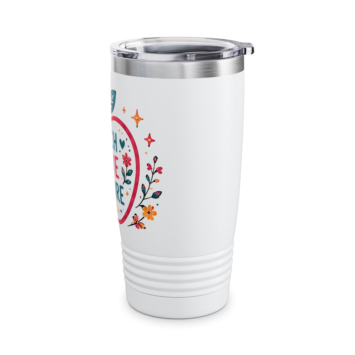 20oz Tumbler — Teach Love Inspire Apple Design (Teacher Gift)