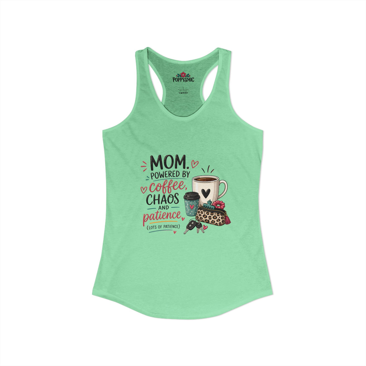 Powered by Coffee Racerback Tank