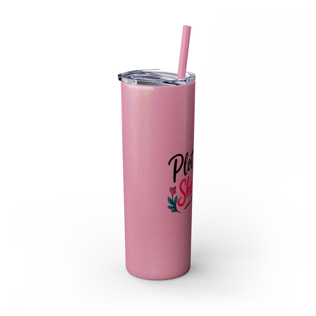 Skinny Tumbler — “Plot Twist She Did It” 20oz