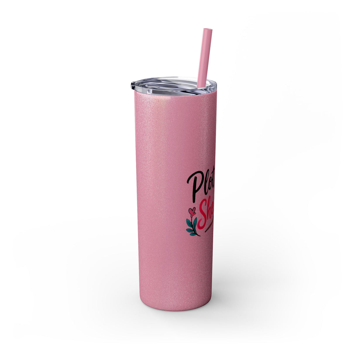 Skinny Tumbler — “Plot Twist She Did It” 20oz