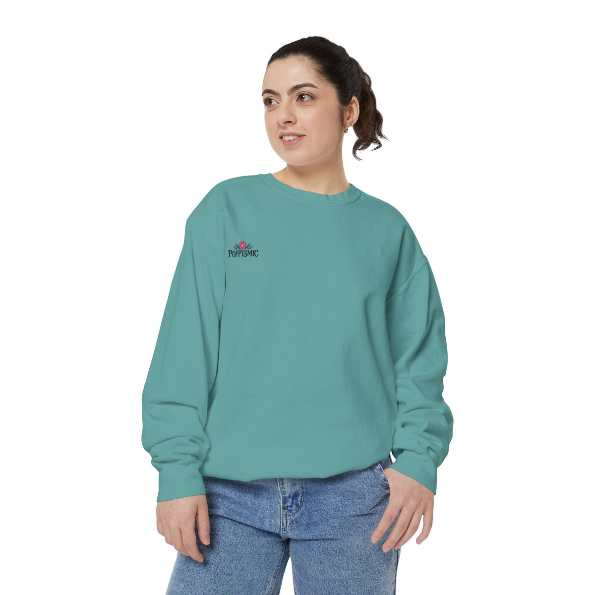 Cheerleader Mom Sweatshirt — ‘Loud, Proud & Caffeinated’ Crewneck