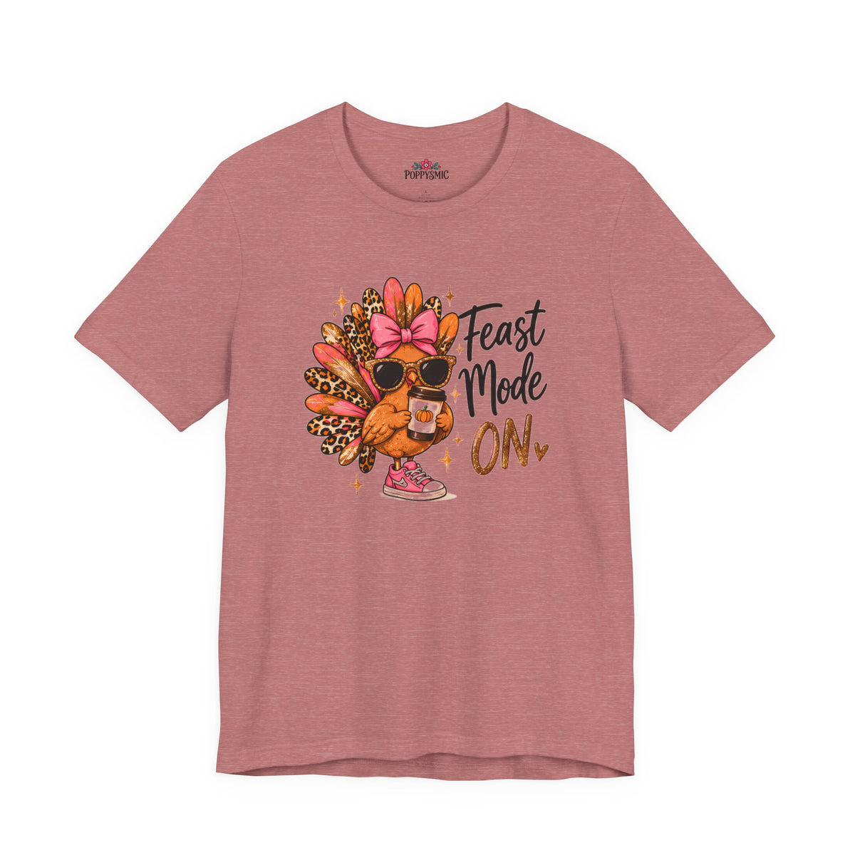 Feast Mode On Turkey Thanksgiving T-Shirt
