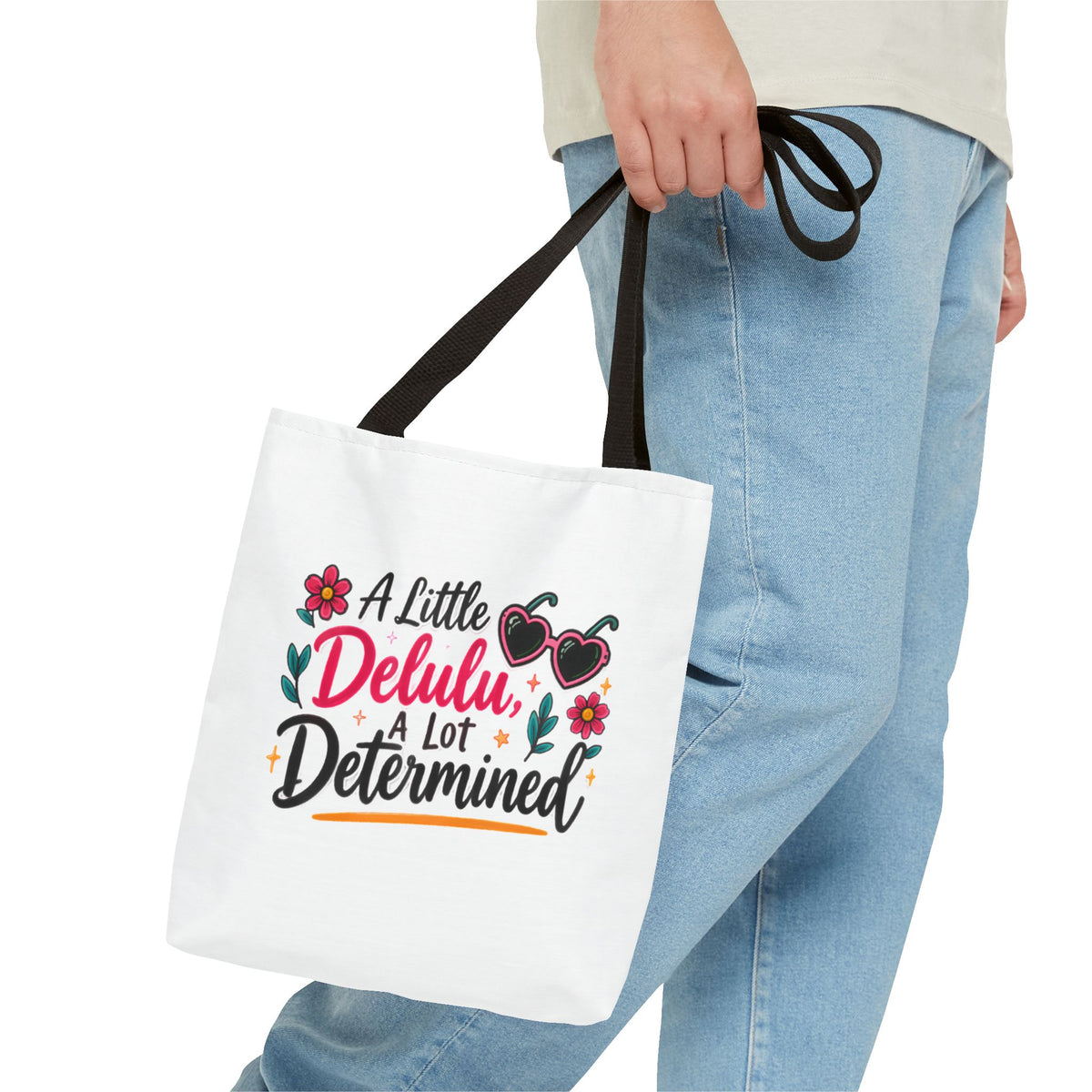 A Little Delulu Tote Bag