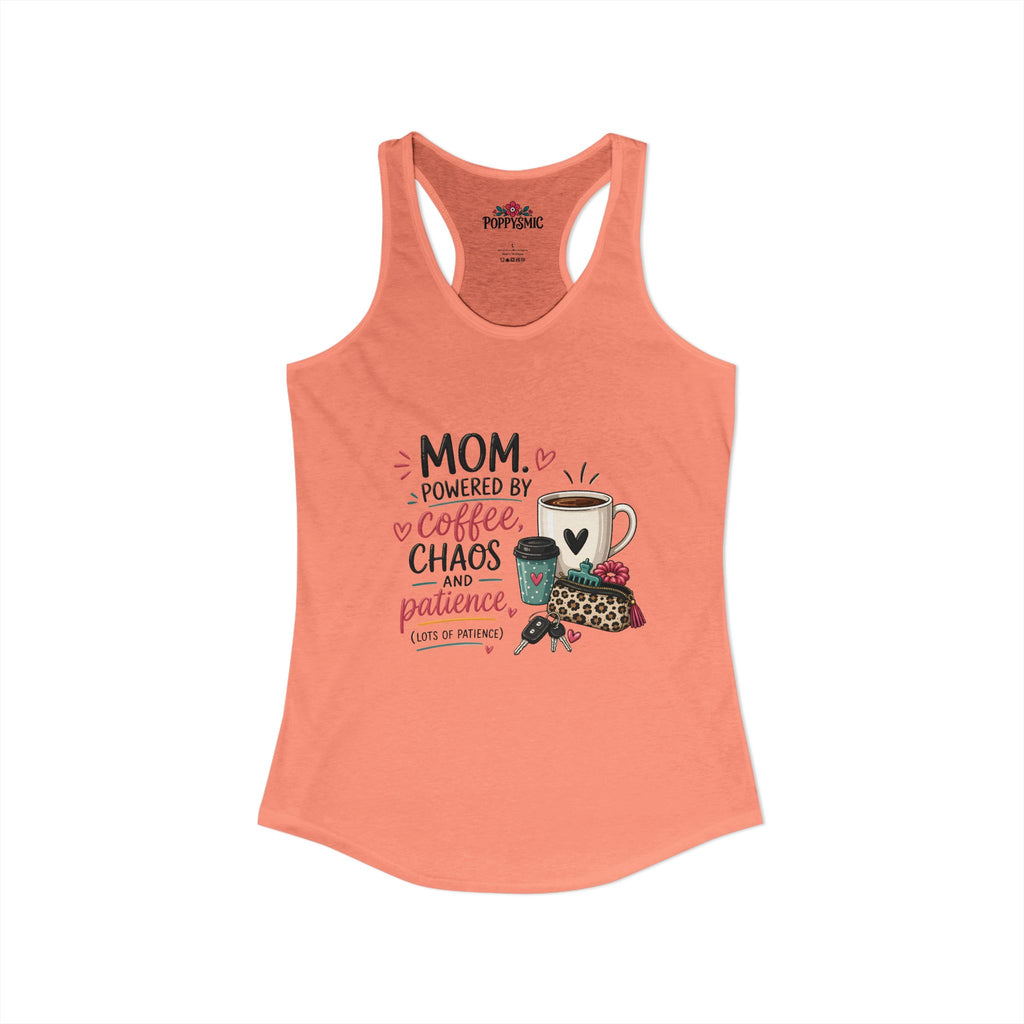 Powered by Coffee Racerback Tank