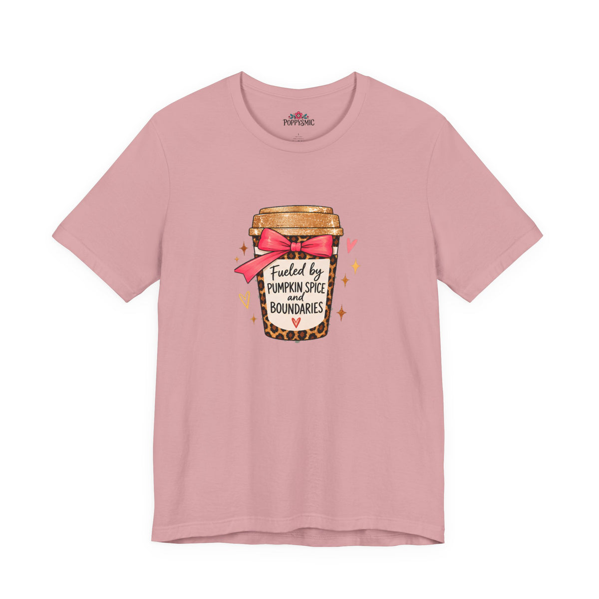 Fueled by Pumpkin Spice and Boundaries Graphic T-Shirt