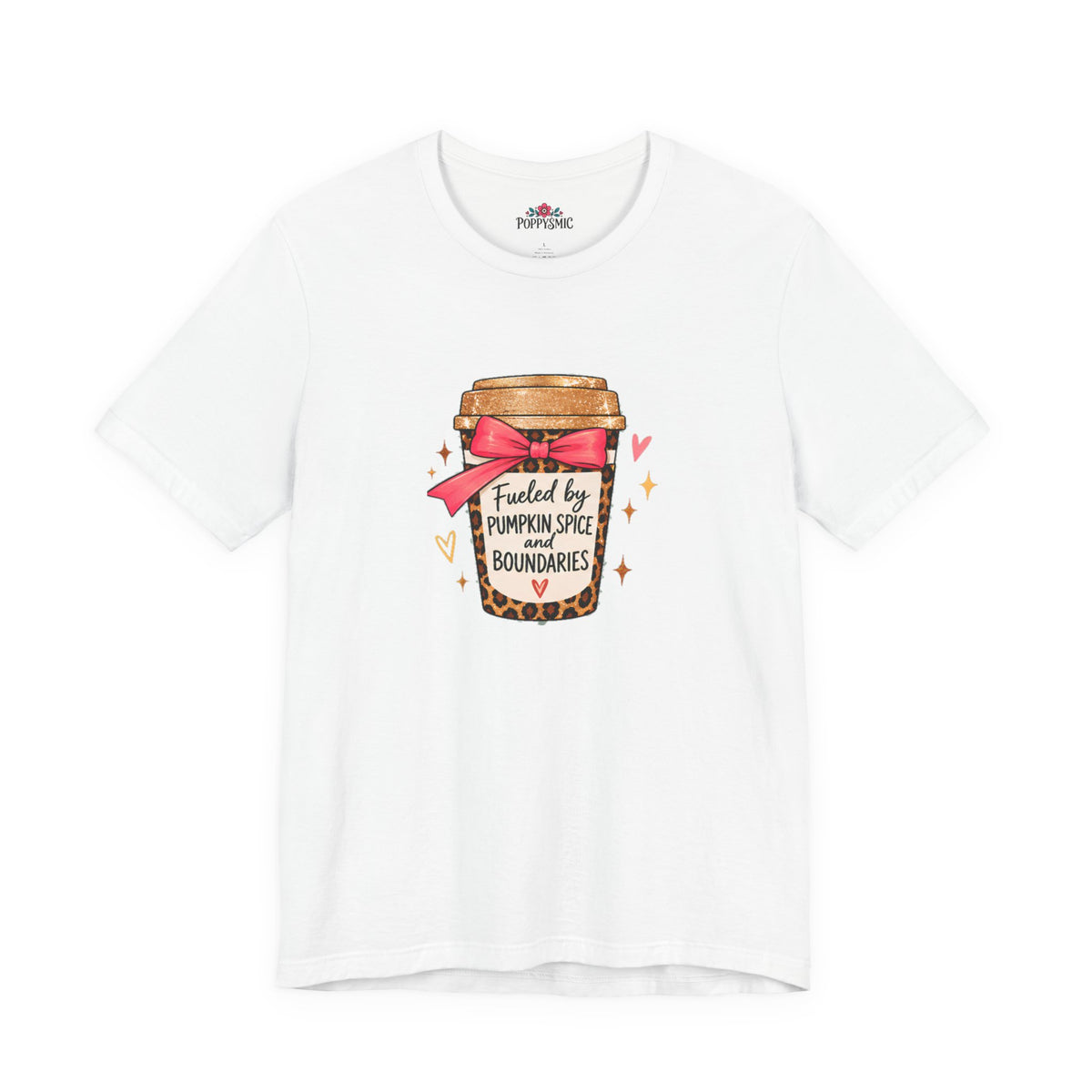 Fueled by Pumpkin Spice and Boundaries Graphic T-Shirt