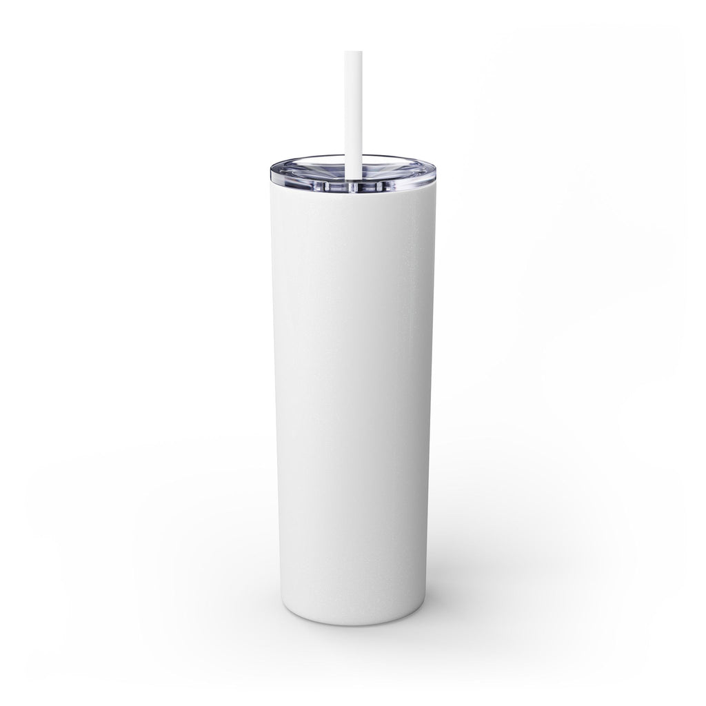 Built Different Babe Skinny Tumbler — 20oz Insulated Straw Cup