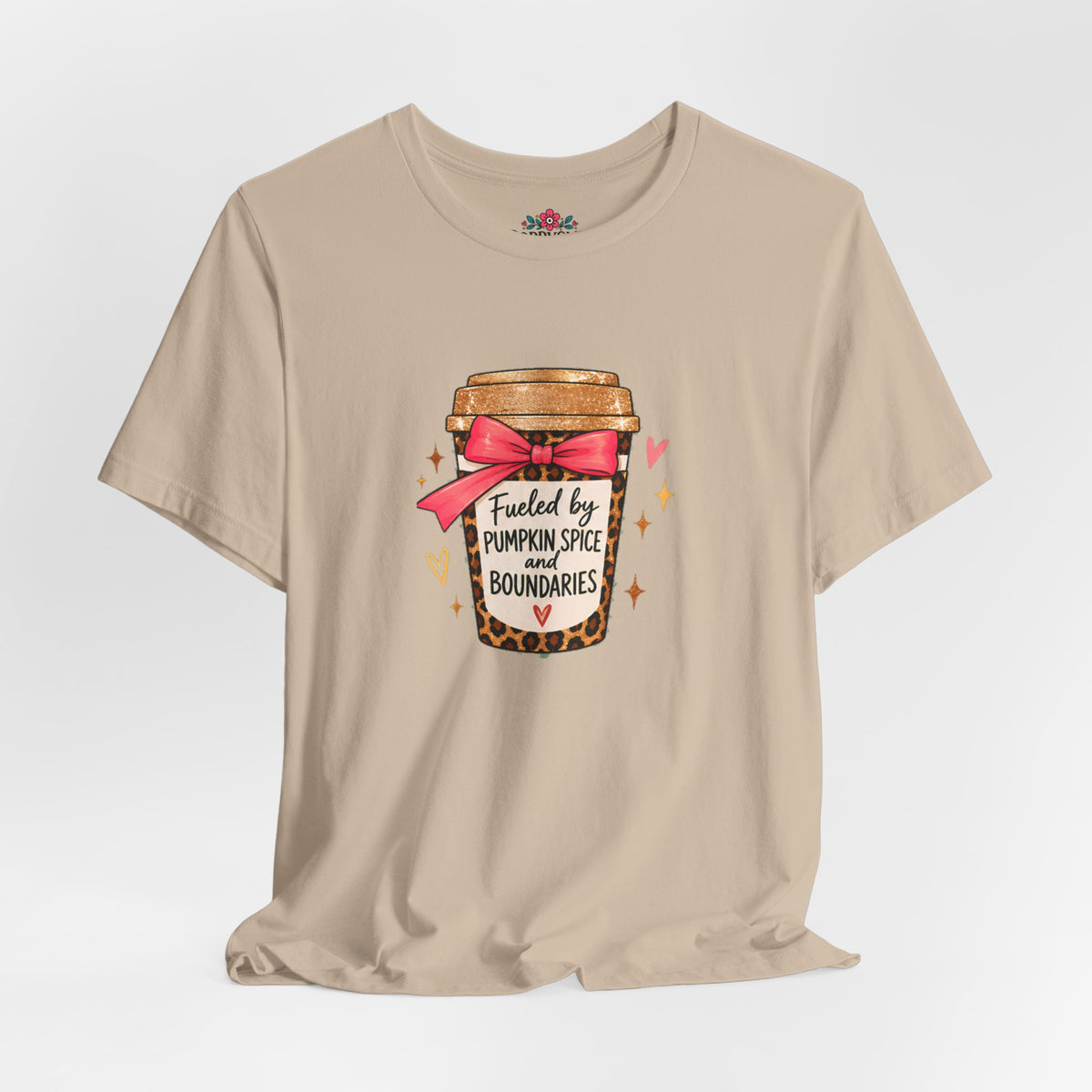 Fueled by Pumpkin Spice and Boundaries Graphic T-Shirt