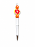 Orange Poppysmic Beadable Pen