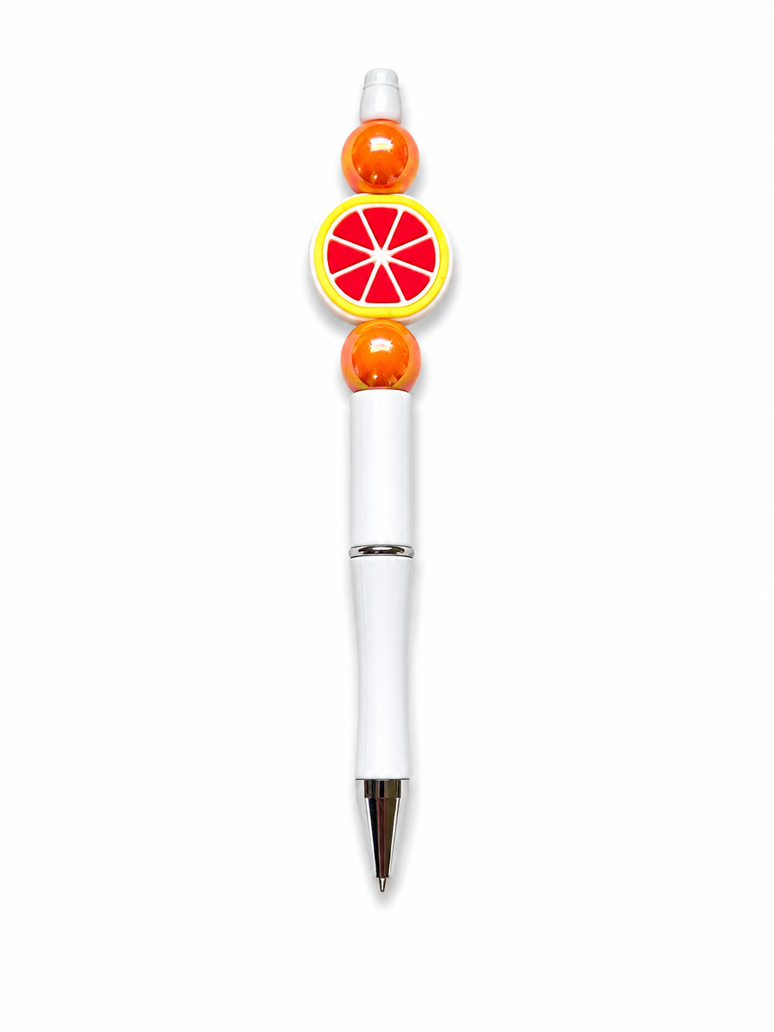 Orange Poppysmic Beadable Pen
