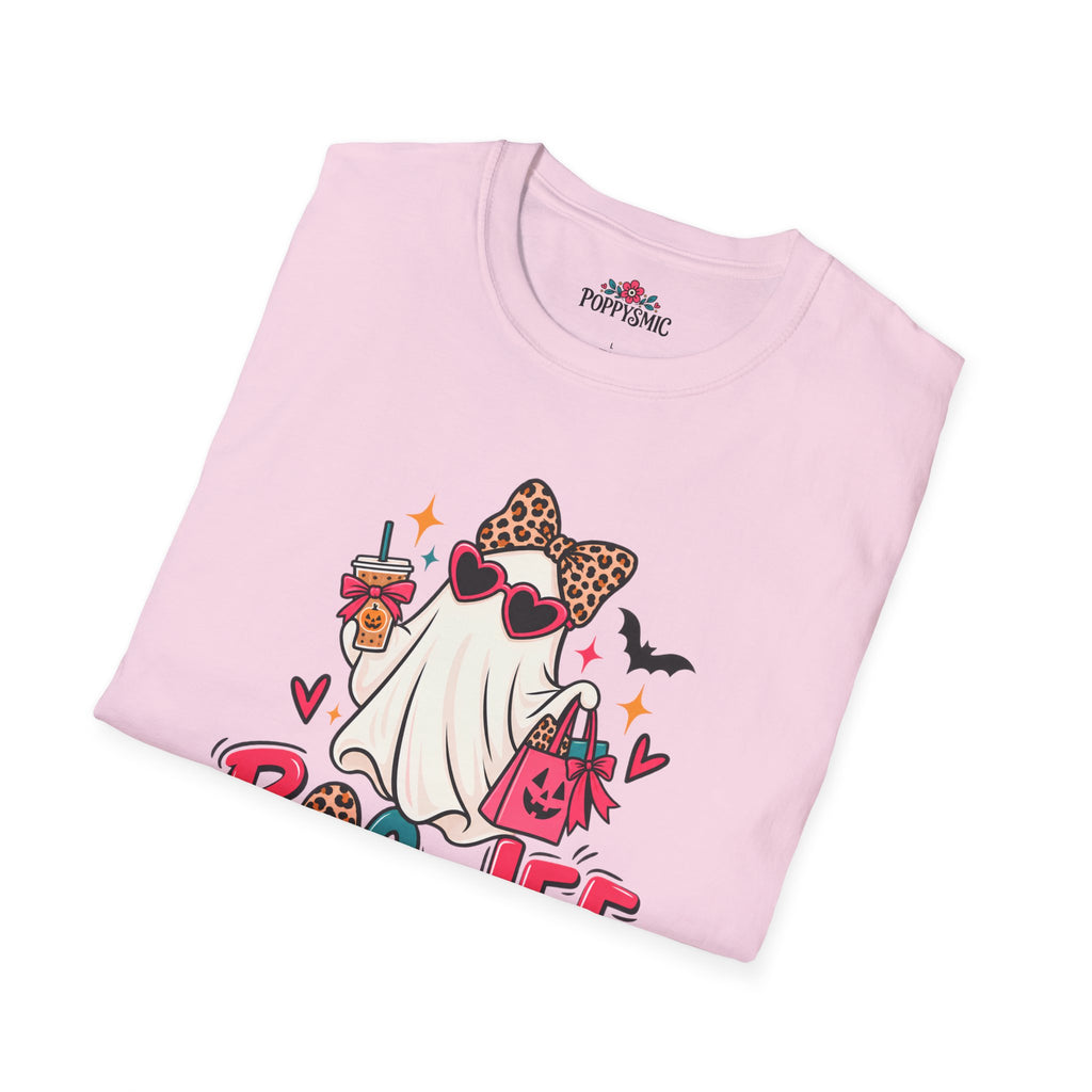 Boo-Jee Ghost Tee – Cute Glam Halloween T-Shirt