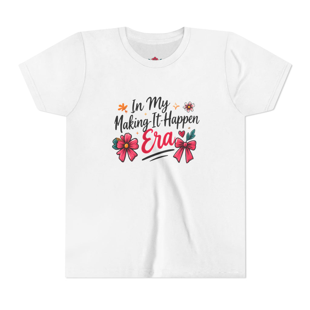 Youth Tee - In My Making-It-Happen Era Floral Graphic