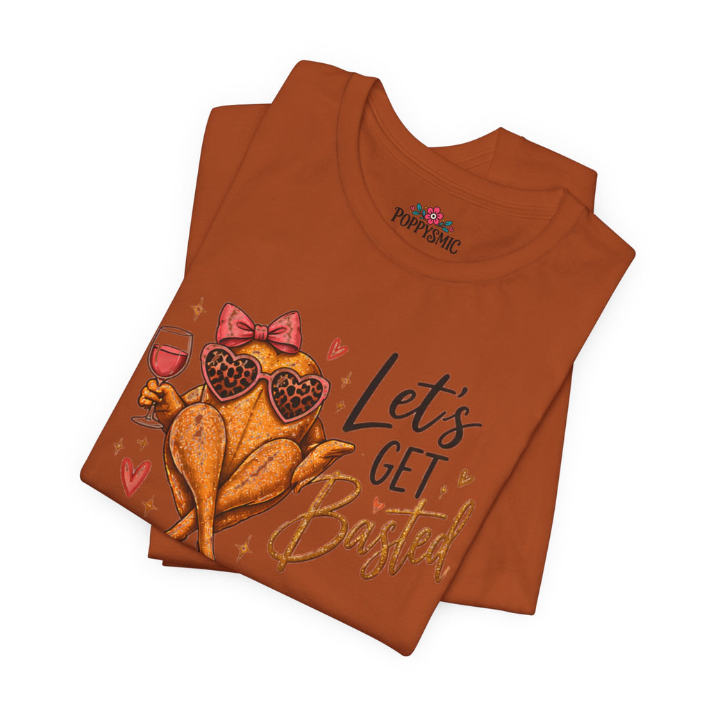 Let’s Get Toasted Turkey Drinking Graphic Tee