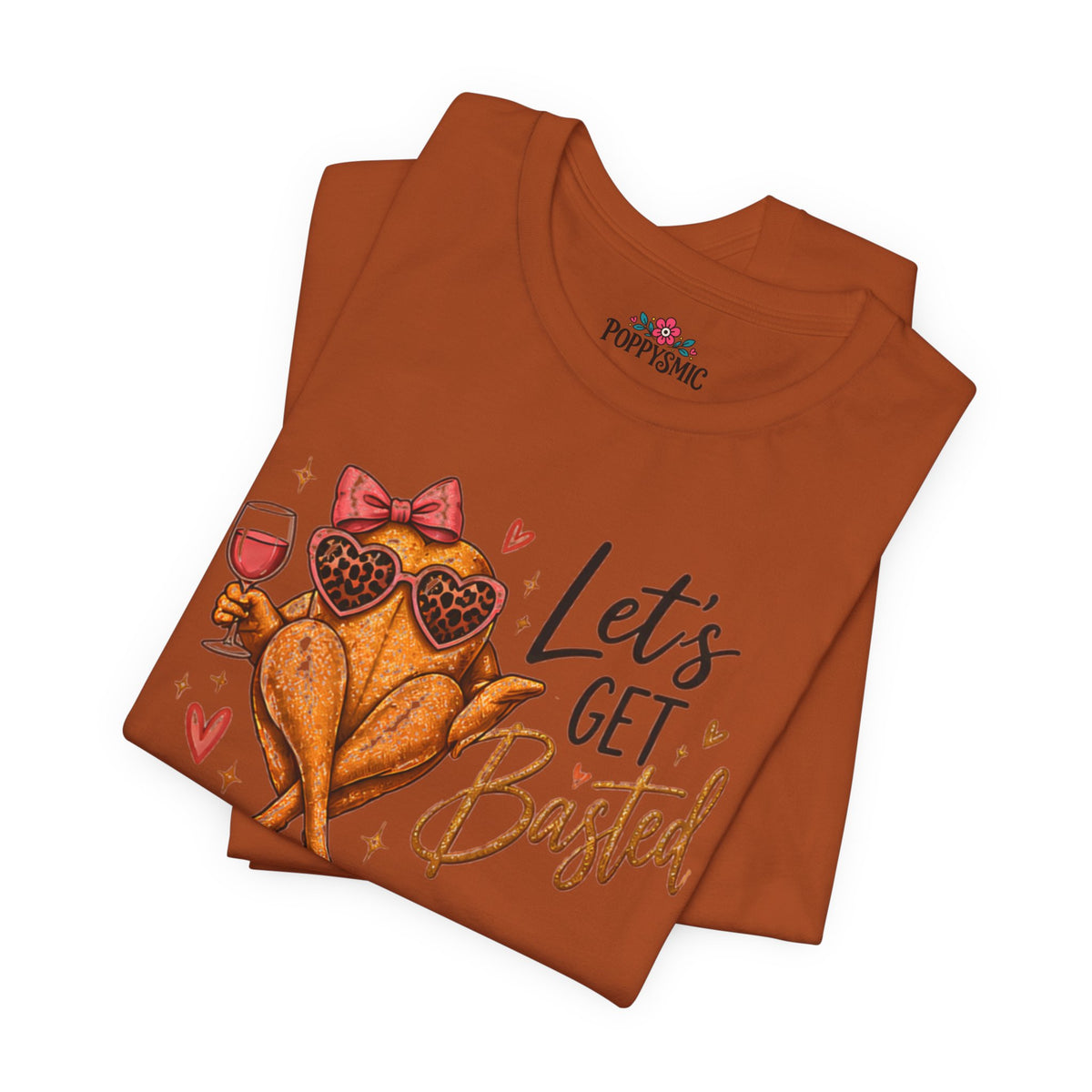Let’s Get Toasted Turkey Drinking Graphic Tee