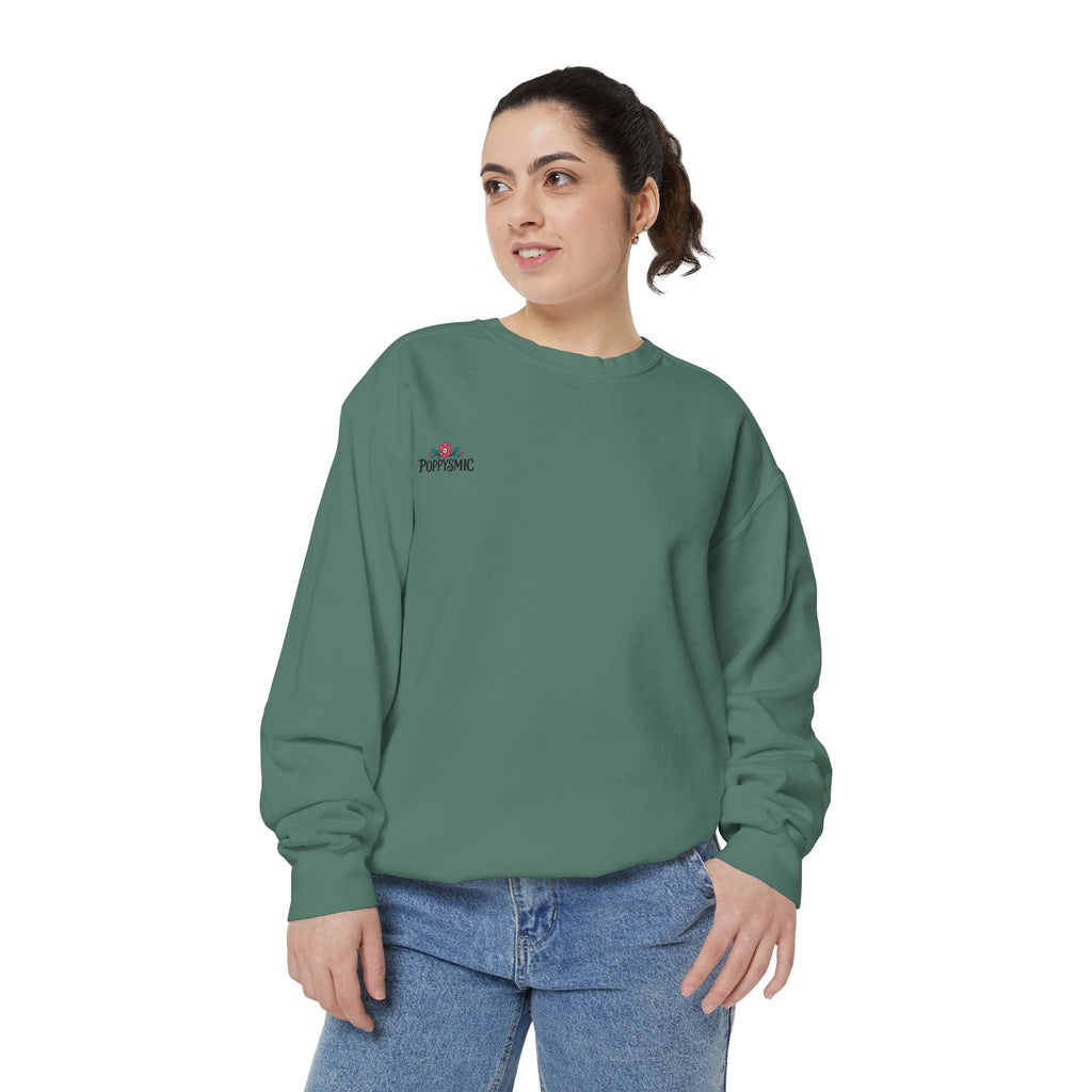 Cheerleader Mom Sweatshirt — ‘Loud, Proud & Caffeinated’ Crewneck
