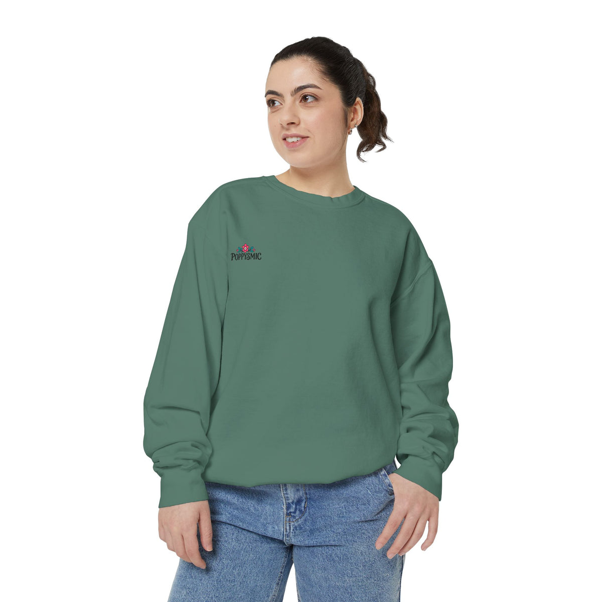 Cheerleader Mom Sweatshirt — ‘Loud, Proud & Caffeinated’ Crewneck