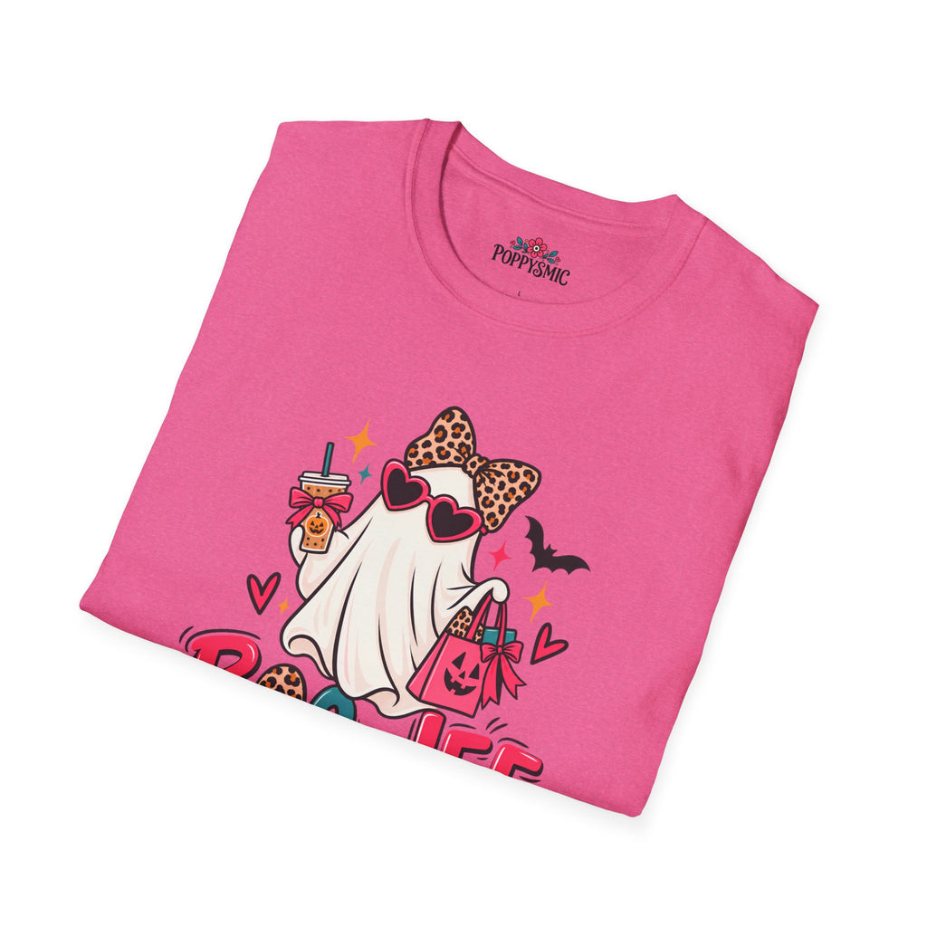 Boo-Jee Ghost Tee – Cute Glam Halloween T-Shirt