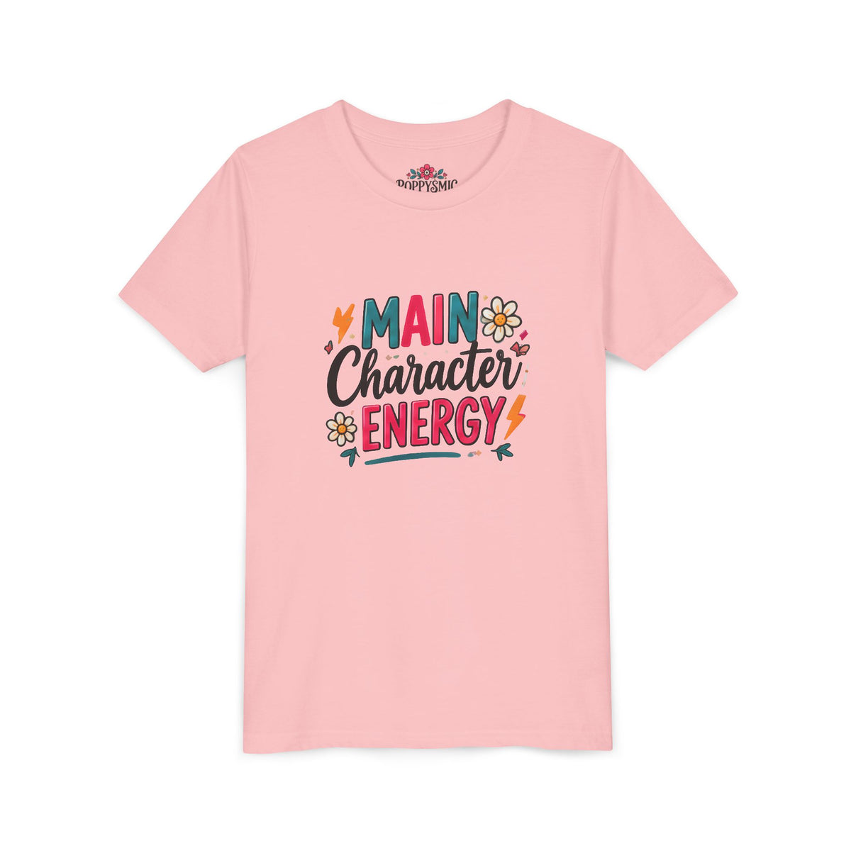 Youth Tee — "Main Character Energy" Graphic Shirt