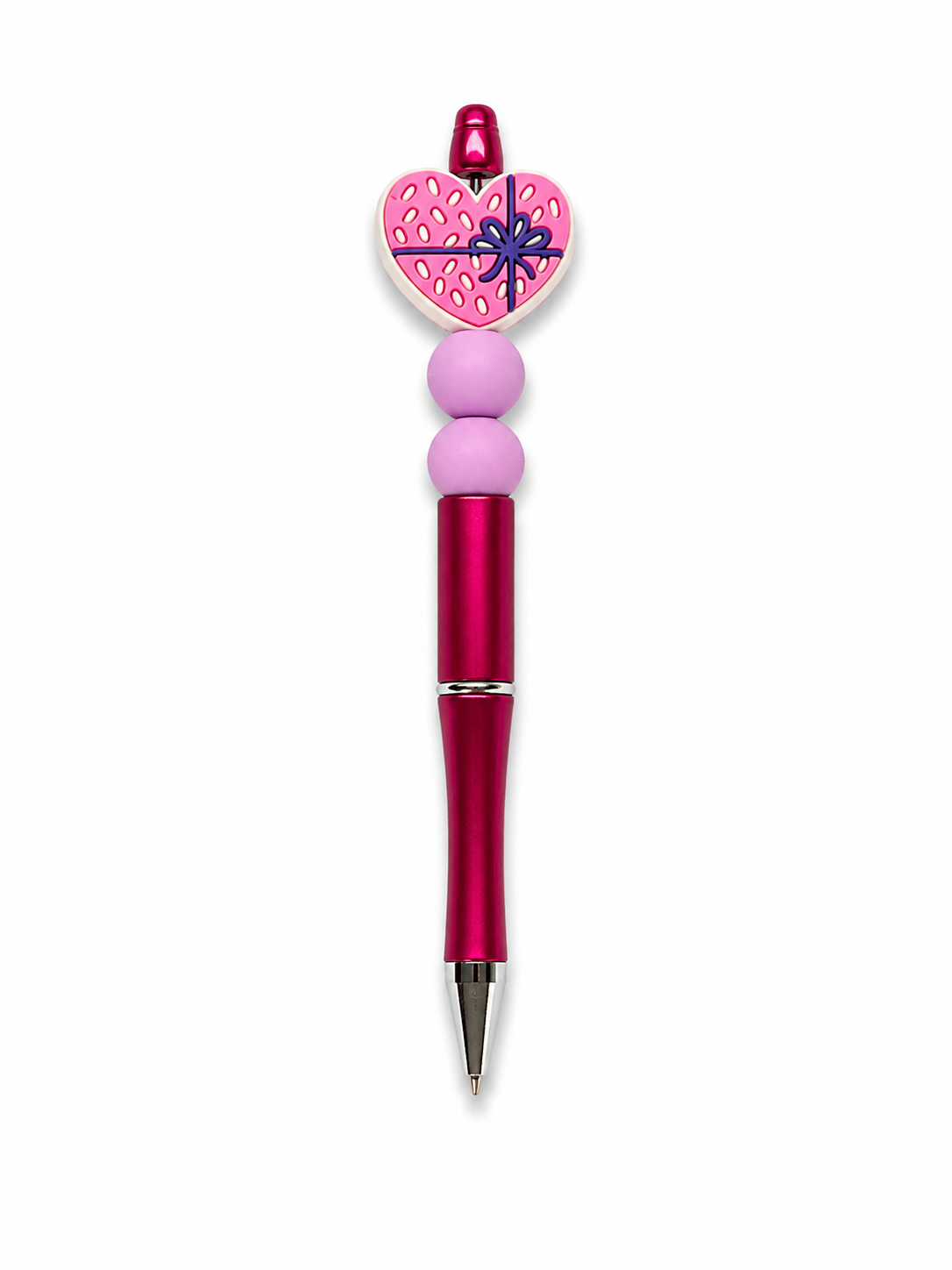 Heart Gift Poppysmic Beadable Pen